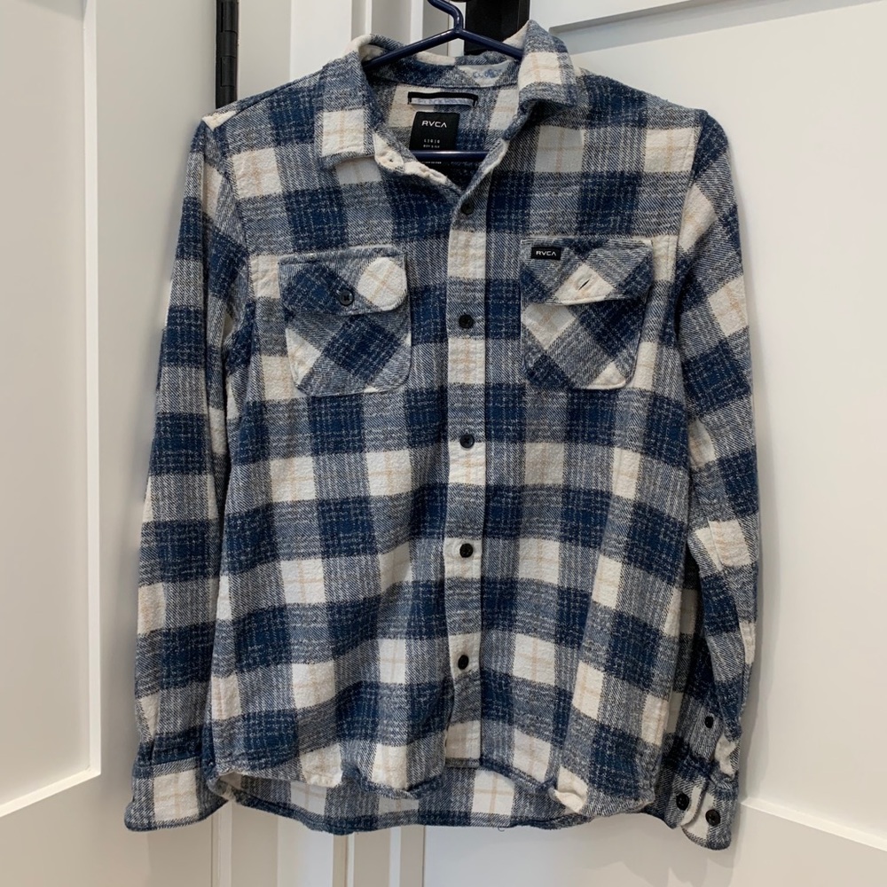 RVCA boys flannel